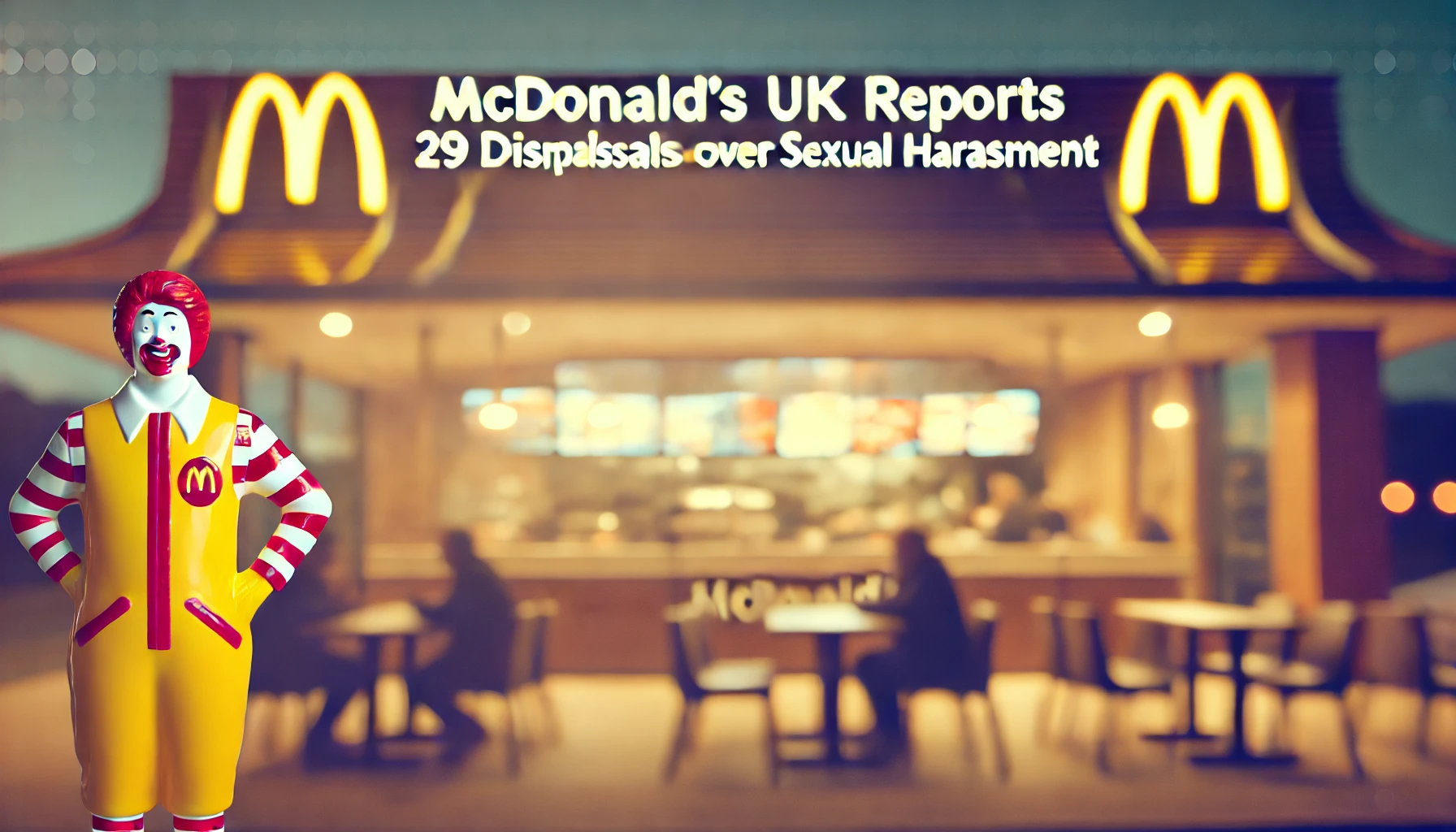 El CEO de McDonald's Reino Unido Informa 29 Despidos por Acoso Sexual